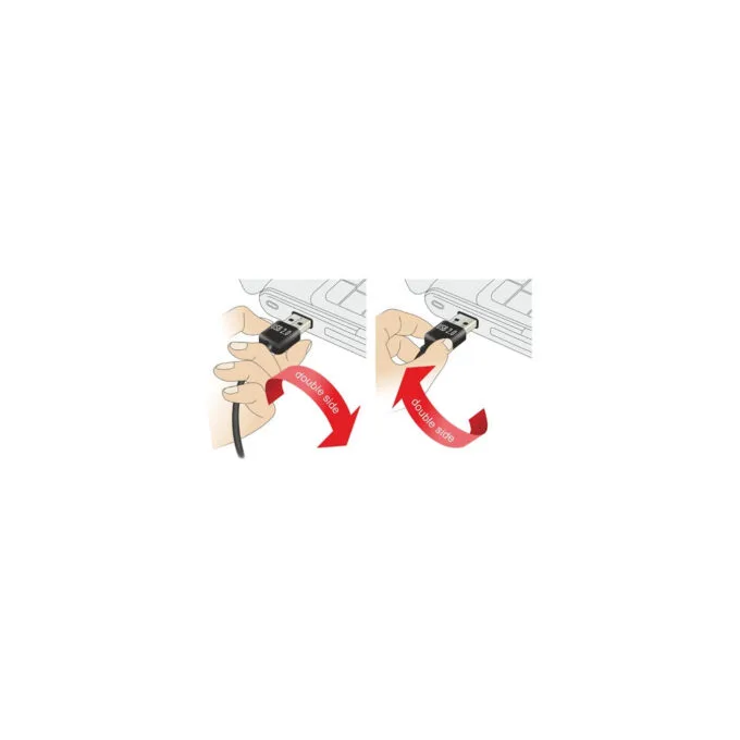 EASY-USB 2.0 Kabel, USB-A Stecker to Micro-USB Stecker 90° — image 6