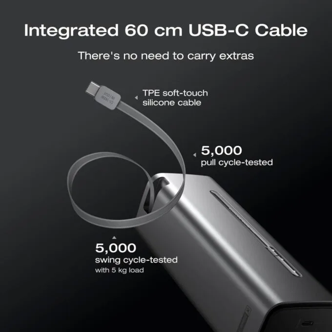 EcoFlow Powerbank - RAPID Pro - Recharge in only 20mins - 27650mAh 300W - 140W Built-in Cable — image 6