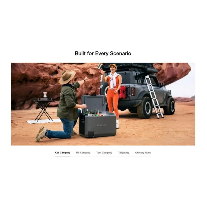 EcoFlow (UK) Portable Solar Fridge (not including battery) - GLACIER 35L - Portable Solar Fridge — image 5
