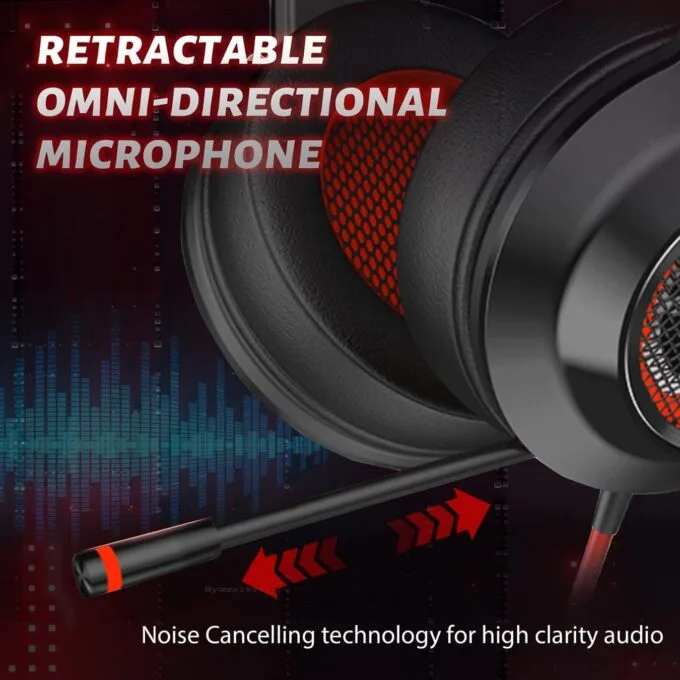 Edifier Hecate G4 7.1 USB Gaming Headset Black Red — image 4