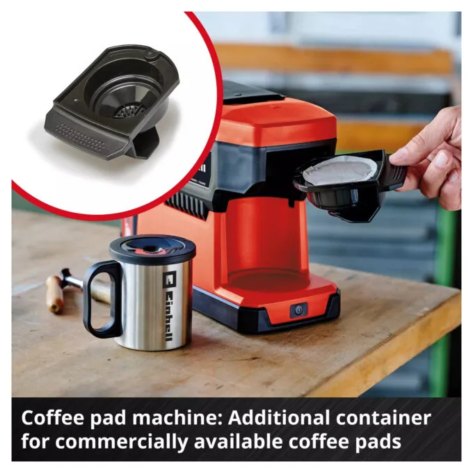 Einhell TE-CF 18 Li solo Akku-Kaffeemachine — image 8
