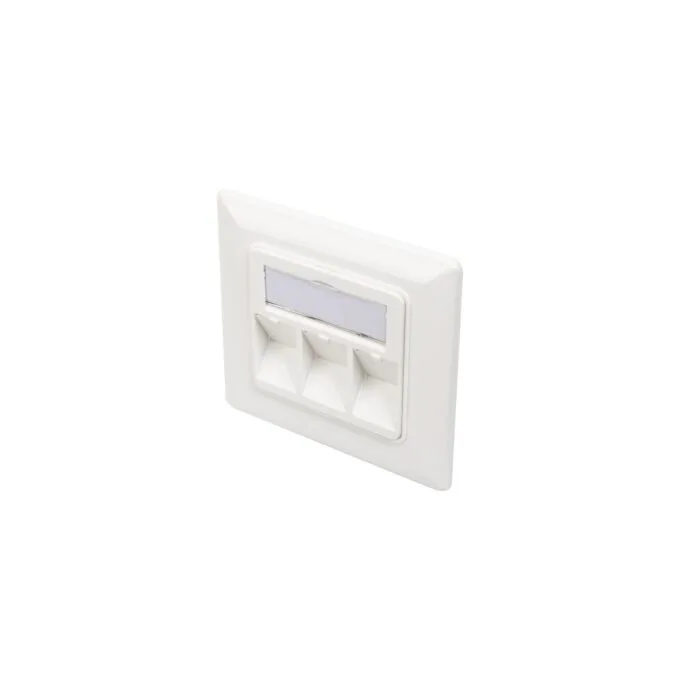 Empty box for Keystone modules - 2x RJ-45, connection box — image 1