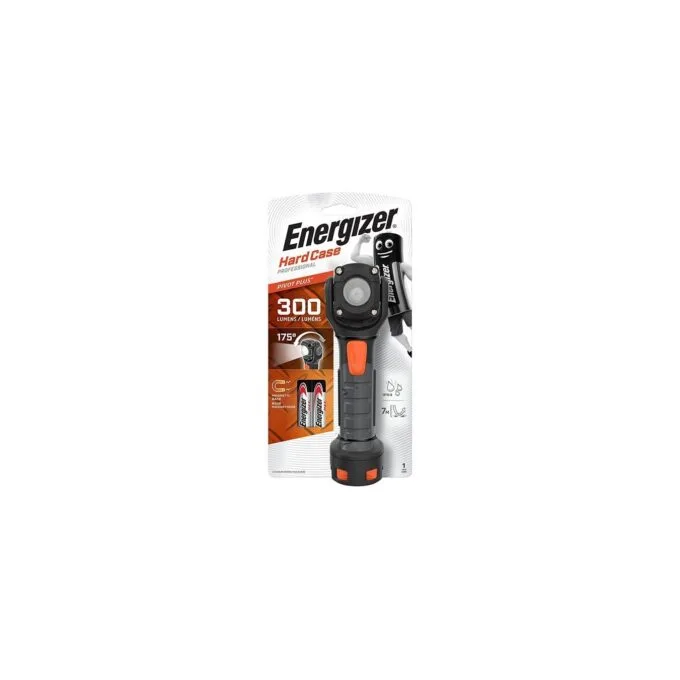 Energizer Light Torch - 300 Lumens (2xAA) - Hardcase Pivot — image 1