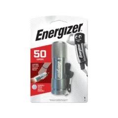 Energizer Metal Torch - 3AAA - 50 Lumens, Lightweight, Impact Resistant, Lanyard