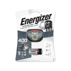 Energizer Vision HD+ Focus Headlight - 3AAA, 400 Lumens, Batteries Included