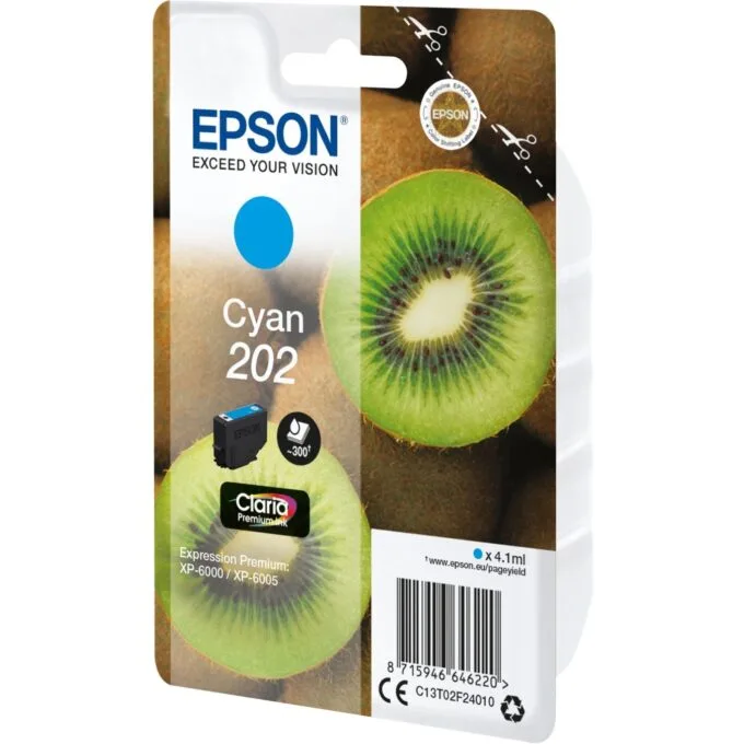 Epson 202 - C13T02F24010 - Cyan — image 2