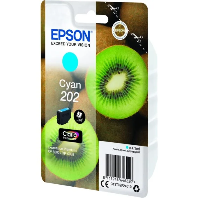 Epson 202 - C13T02F24010 - Cyan — image 3