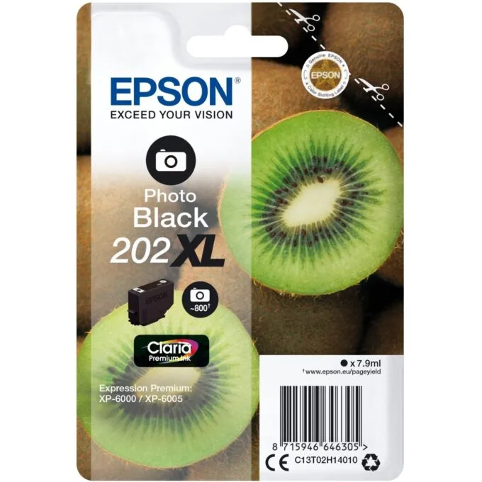 Epson 202 photo black - C13T02H14010 - Photo Black — image 1