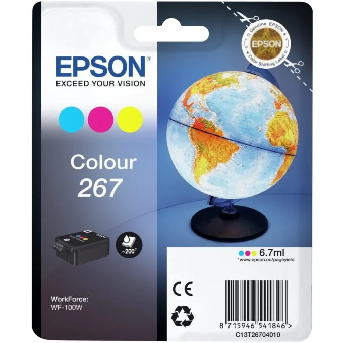 Epson 267 C M Y - C13T26704010 — image 1