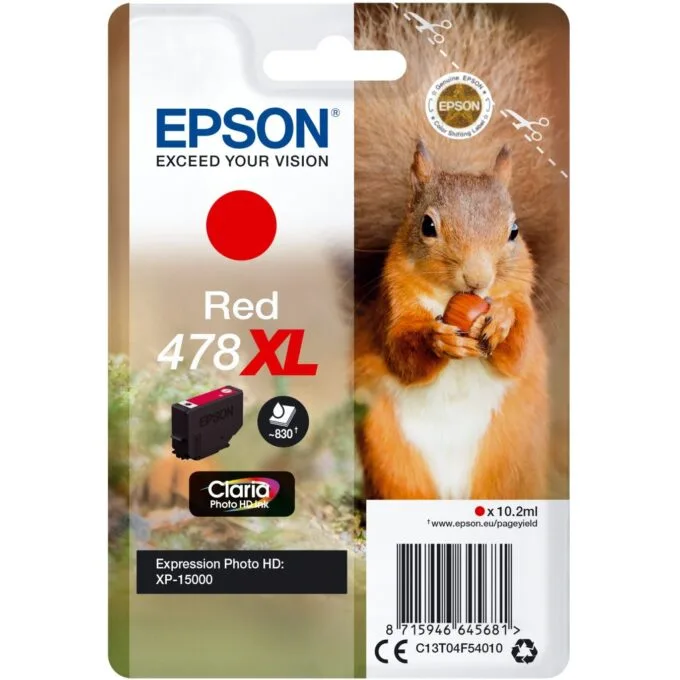 Epson 478 - C13T04F54010 - red HC — image 1