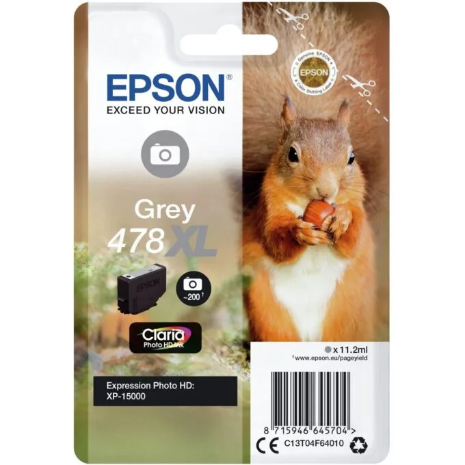 Epson 478 - C13T04F64010 - grey HC — image 2