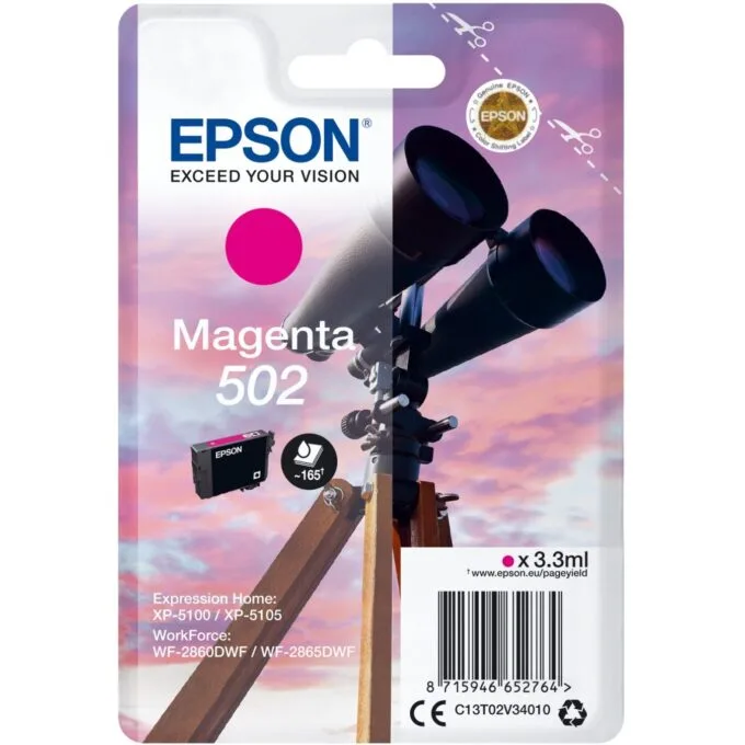 Epson 502 - C13T02V34010 - Magenta — image 1