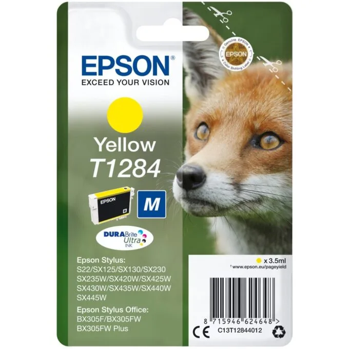 Epson - C13T12844012 - Yellow — image 1