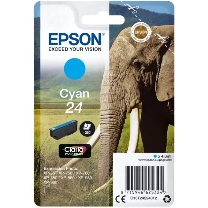 Epson - C13T24224012 - cyan — image 1