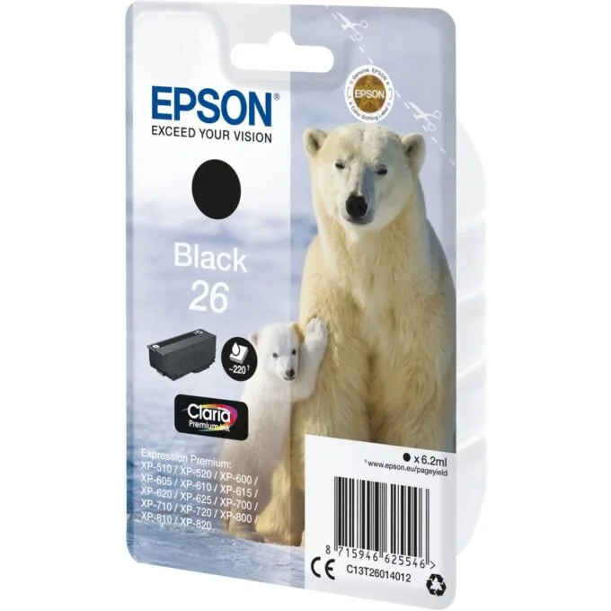 Epson - C13T26014012 - Black — image 2