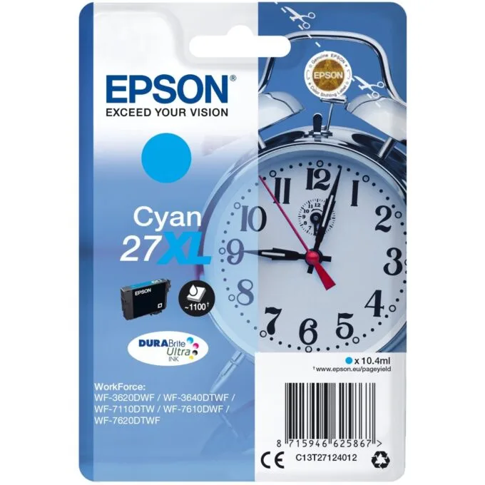 Epson - C13T27124012 - cyan HC — image 1