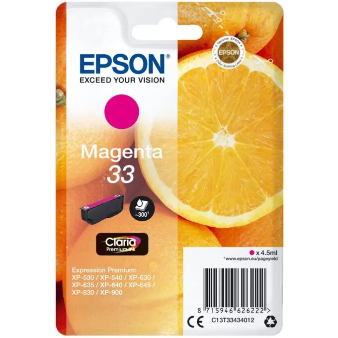 Epson - C13T33434012 - magenta — image 1