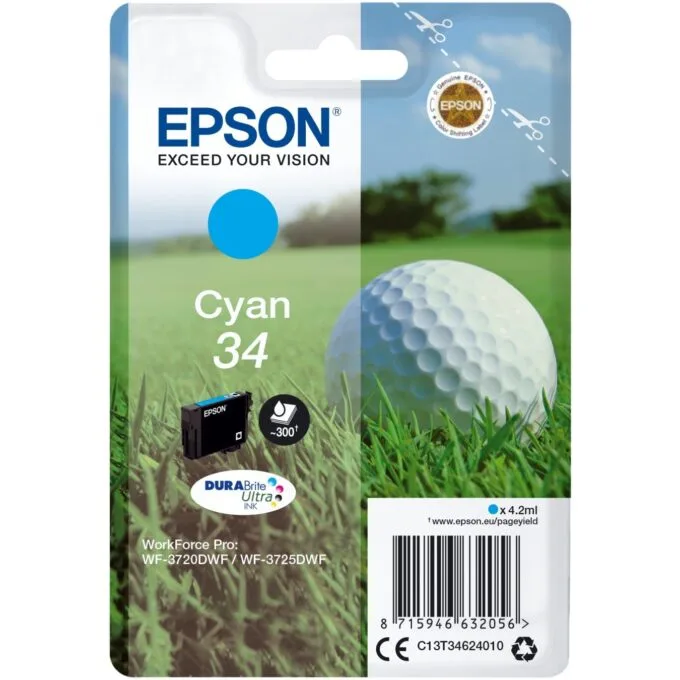 Epson - C13T34624010 - Cyan — image 1