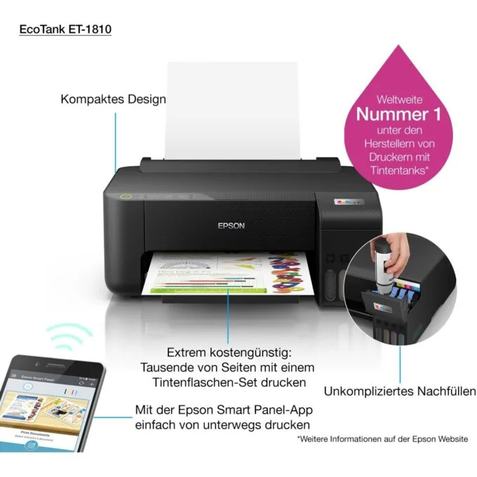 EPSON EcoTank - ET-1810 - — image 8