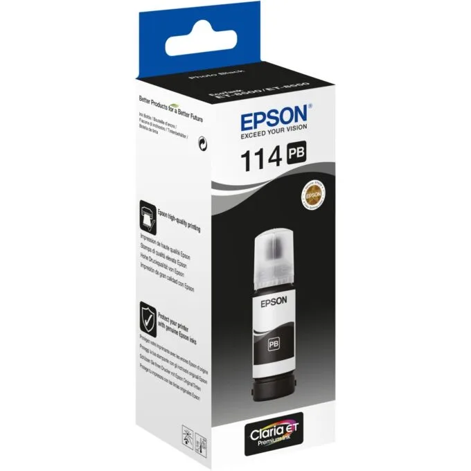 Epson Ink 114 EcoTank - C13T07B140 - Black up to 2,300 pages — image 2