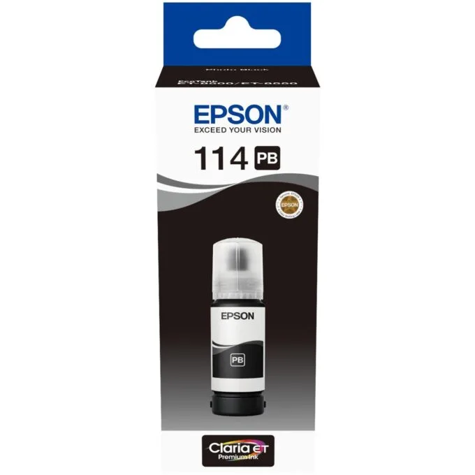 Epson Ink 114 EcoTank - C13T07B140 - Black up to 2,300 pages — image 1