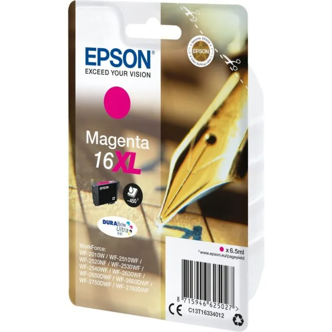 Epson Ink 16XL Magenta - C13T16314012 - up to 450 pages — image 2
