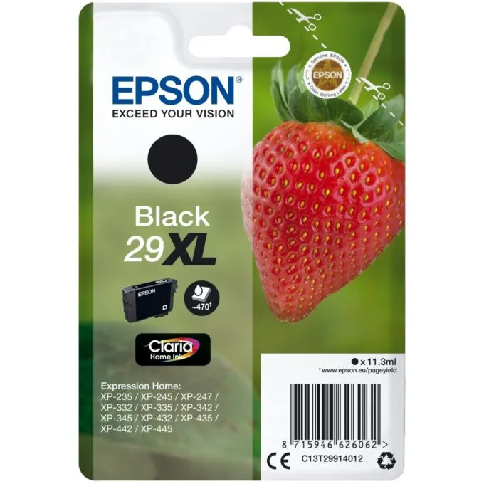 Epson Ink 29XL - C13T29914012 - Black up to 470 pages — image 1