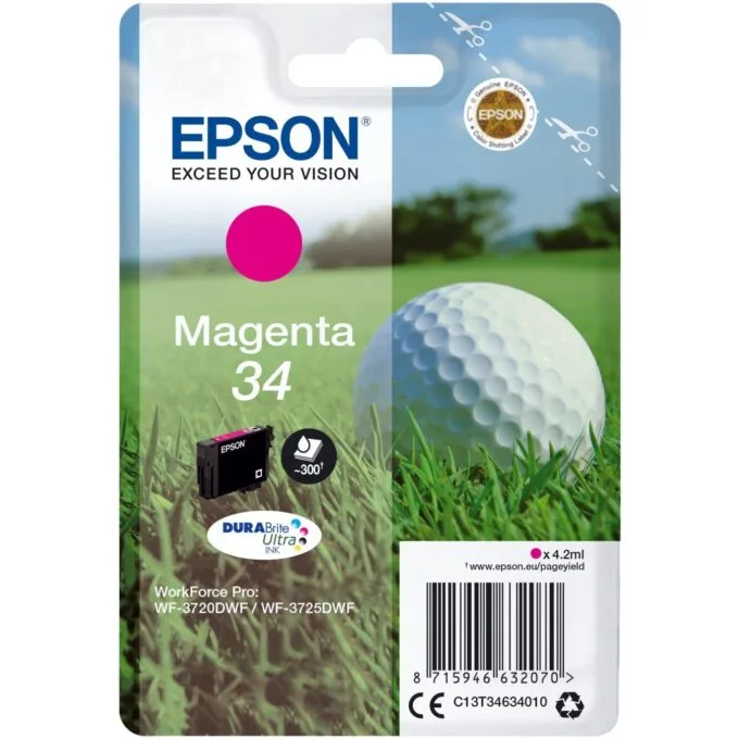 Epson Ink 34 - C13T34634010 - Magenta up to 300 pages — image 1