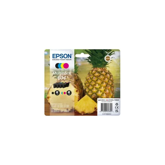 Epson Ink 604 - C13T10G64010 - 4-pack — image 1