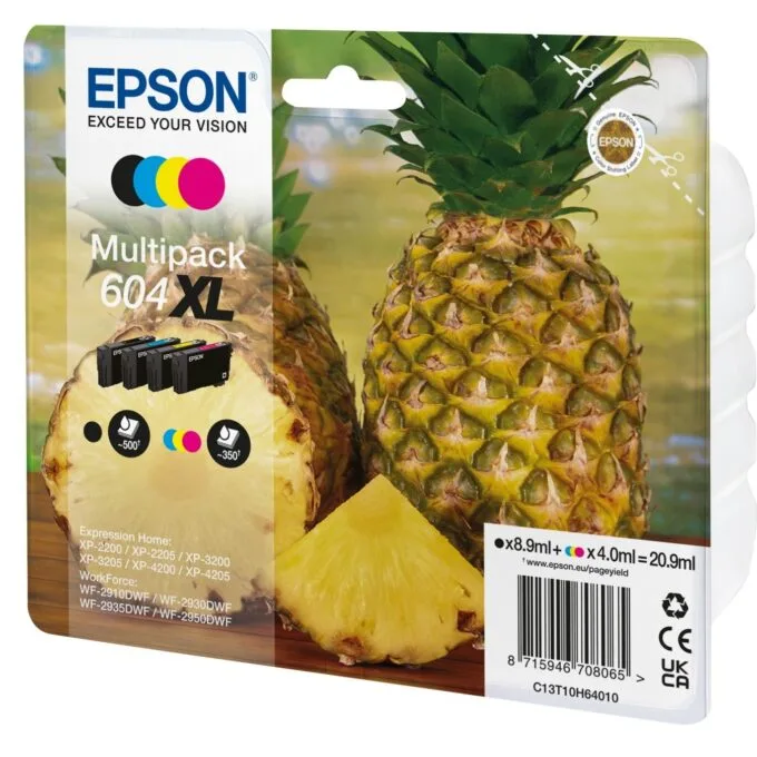 Epson Ink 604XL Multipack - C13T10H64010 - Multipack (BKMCY) up to 350 pages — image 2