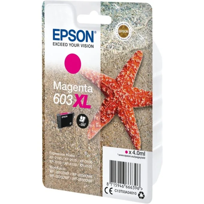 Epson Ink - C13T03A34010 - 603XL Magenta up to 350 pages — image 2