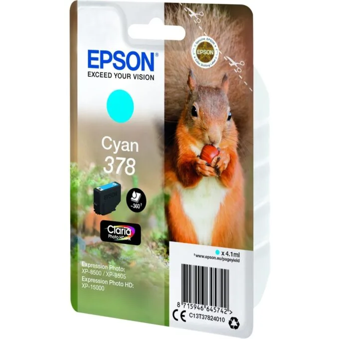 Epson Ink - C13T37824010 - Cyan up to 360 pages — image 3