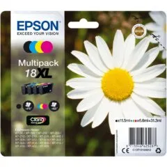 Epson Ink Cartridge - Black and Tri-color High Capacity 31.3ml 1-pack blister without alarm