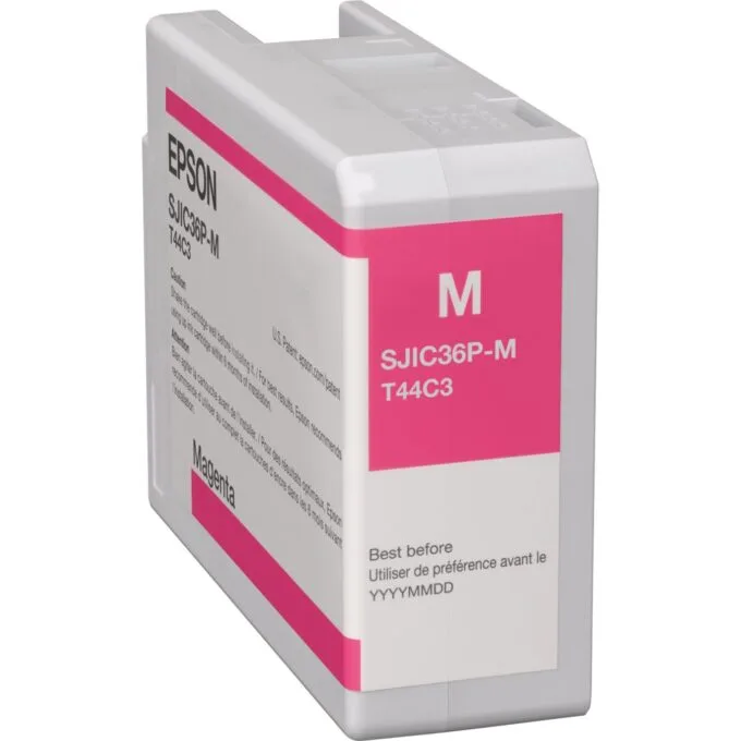Epson Ink Cartridge - C13T44C340 - SJIC36P(M) Magenta — image 1