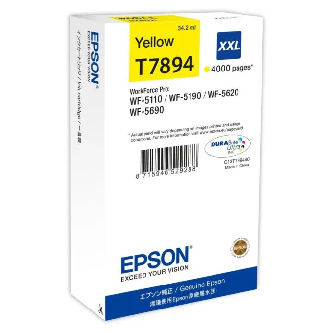 Epson Ink - T7894 - yellow XXL — image 1