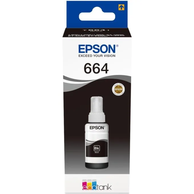 Epson Ink1LB ink cartridge - T6641 - Black 70ml 1-pack — image 1