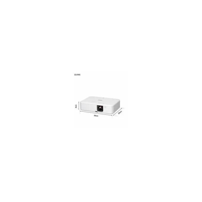 Epson Projector - CO-FH01 - (1920x1080) 3000-Lumen 3-LCD 16:9 HDMI USB Speaker Full HD White — image 8