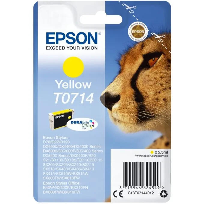 Epson - T071440 - Yellow New Packaging — image 1
