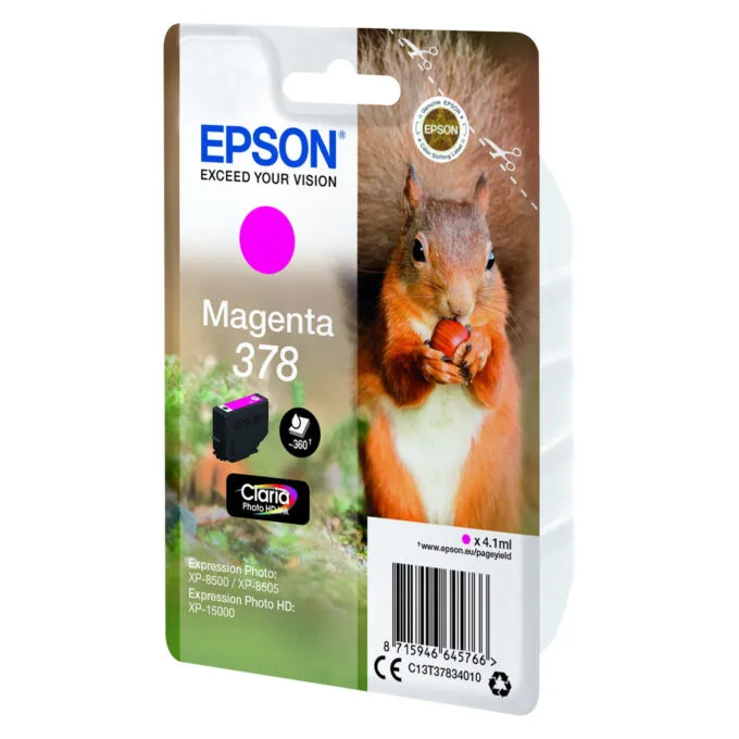 Epson Tinte 378 C13T37834010 Magenta bis zu 360 Seiten — image 3