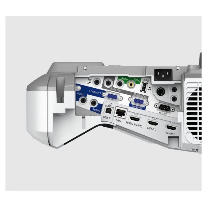 EPSON Ultra-short-throw Projector - EB-695Wi - (1280x800) 3LCD 16:10 3500 Lumen, VGA, HDMI, composite video, MHL, Speaker WX... — image 4