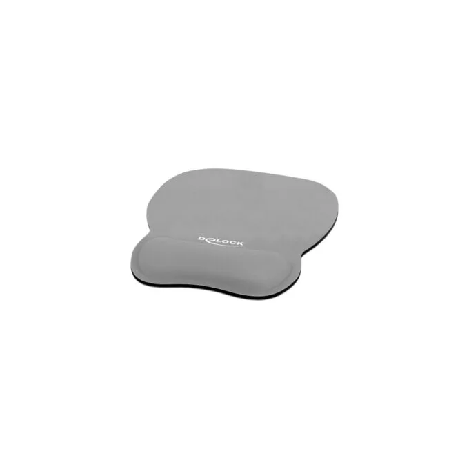 Ergonomic mouse pad with gel wrist rest — image 1