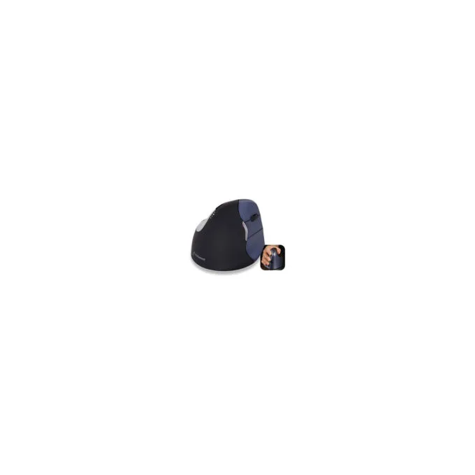 Evoluent Vertical Mouse 4 wireless black - silver — image 1