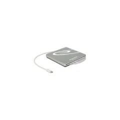 External housing for 5.25-inch slot-in slim SATA drives 9.5/12.7 mm height to USB Type-C connector, drive housing