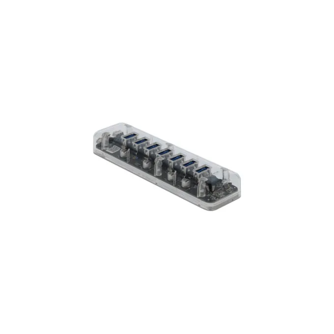 External USB 3.0 Hub with 7 ports, USB hub — image 1