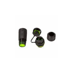 FA05SD2 WATERPROOF FIBER OPTIC DUPLEX SC CONNECTOR WITH CABLE GLAND AND DUST CAP LOGILINK