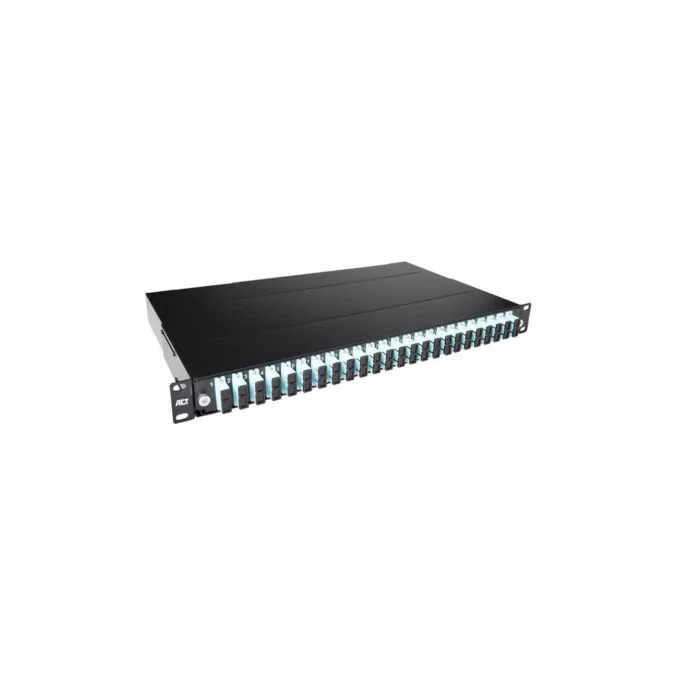 FA2039 24PORTS FIBER PATCH PANEL DUPLEX SC MULTIMODE OM3, ACT — image 1