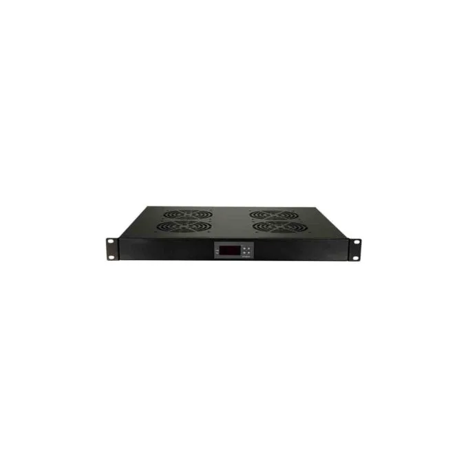 FAU04FB 19'UNIT WITH 4 FANS, BLACK LOGILINK — image 1