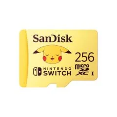 Flash memory card - SDSQXAO-256G-GN6ZK - Yellow, 256 GB, Video Class V30 UHS-I U3, microSDXC UHS-I