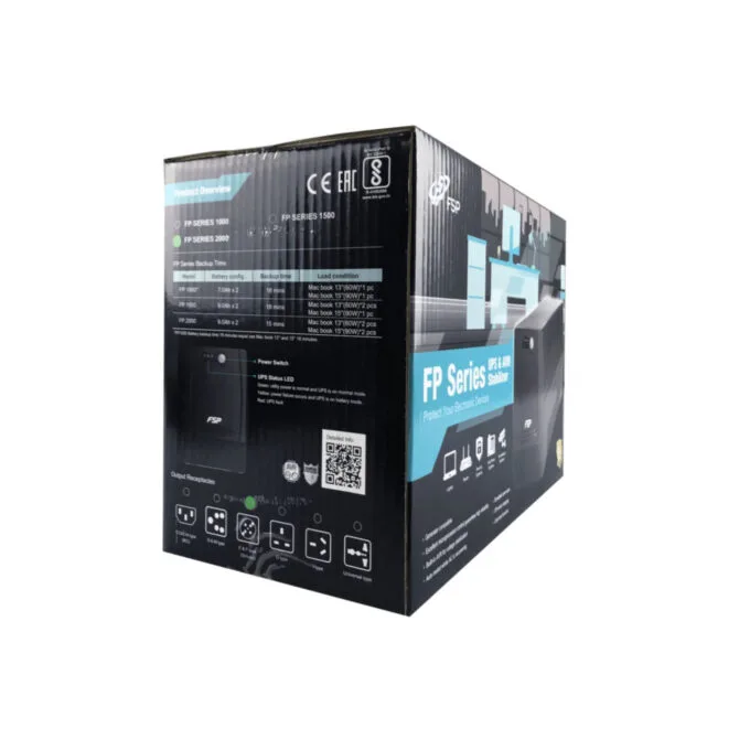 Fortron FSP FP1500 1.5kVA/900W Line-Interactive UPS - Black — image 5