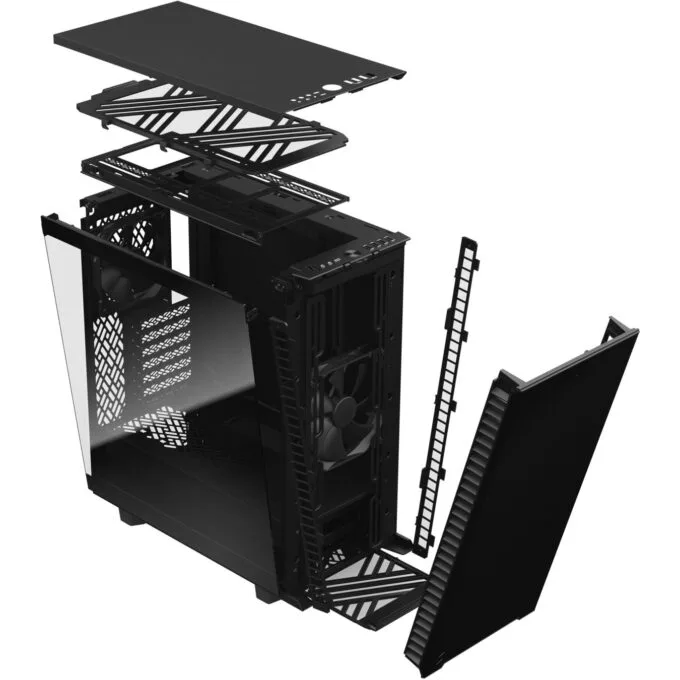 Fractal Design Define 7 Compact Midi Tower Case - Black — image 18